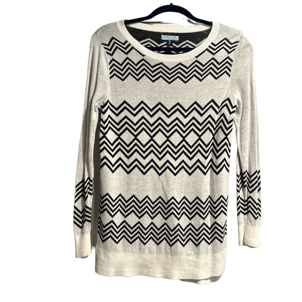 Cynthia Rowley Chevron Sweater